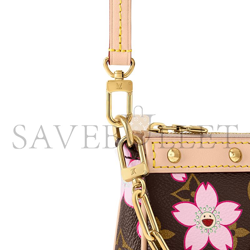 l**is V*t*n murakami lv × tm pochette accessory m13666 (22*13*4cm)